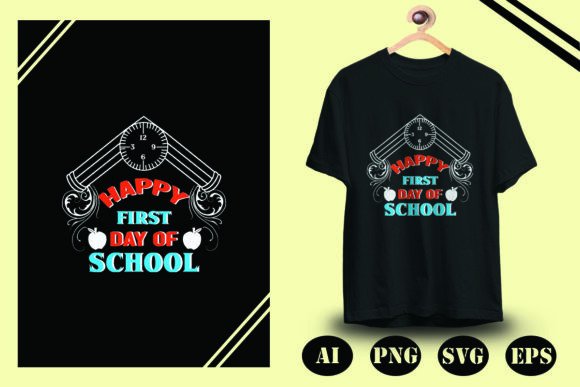 Back to School-06: Graphics for T-Shirt Designs