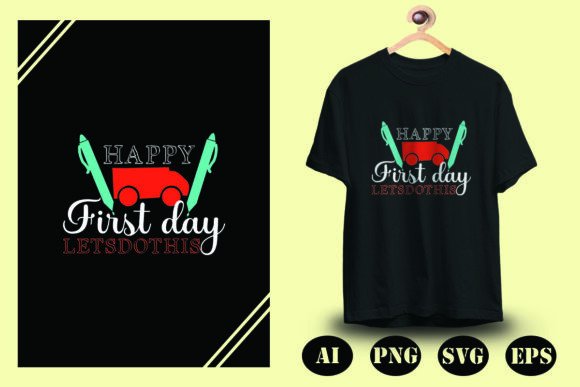 Back to School-25 Graphics for T-Shirt Designs