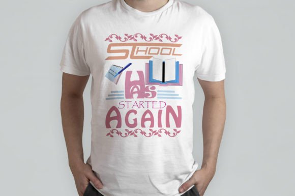 BACK to SCHOOL-3 T-SHIRT DESIGN: Graphics for Local Branding & Packaging