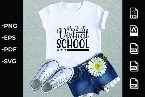 Back to School SVG Design Graphics for T-Shirt Designs