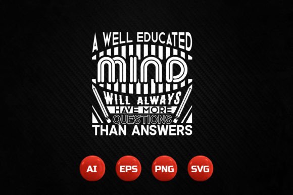 Back to School T-shirt Design 166: Graphics for Thoughtful T-Shirt Designs