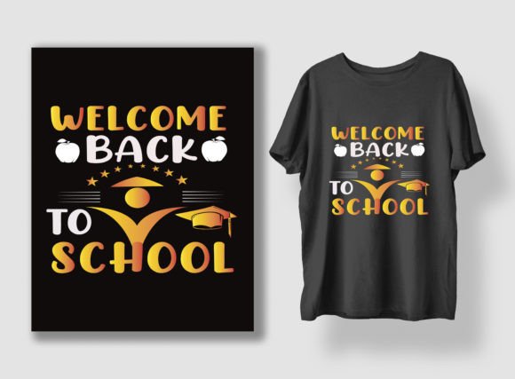 Back to School T Shirt Design 3: Graphics & T-Shirt Designs