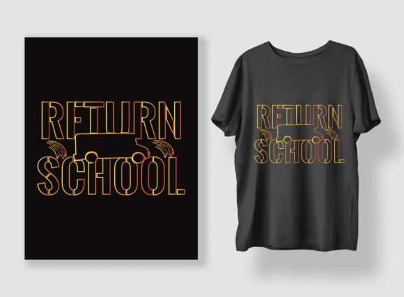 Back to School T Shirt Design 31