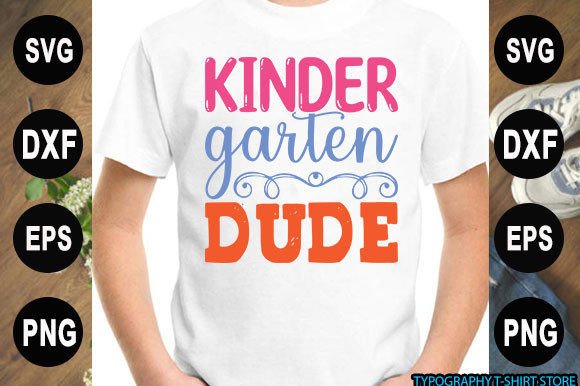 Back to School T-Shirt Design, Kinder Ga Graphics