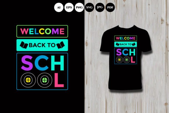 Back to School T-Shirt Designs Graphics