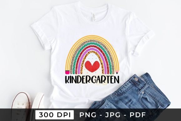 Kindergarten PNG: Back to School Graphics for Crafts