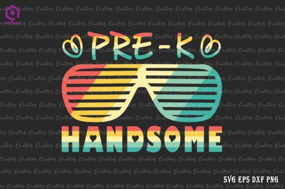 Pre-K Handsome Back to School Graphics for Crafts