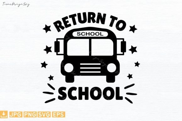 Return to School Graphics & T-Shirt Designs