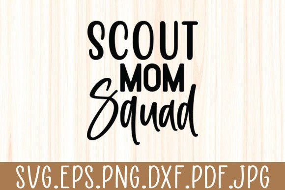Scout Mom Squad Tie Dye Back to School