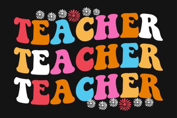 Teacher Back to School SVG T-shirt: Graphics for Crafts & Content