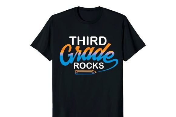 Third Grade Rocks Graphics & Print Templates