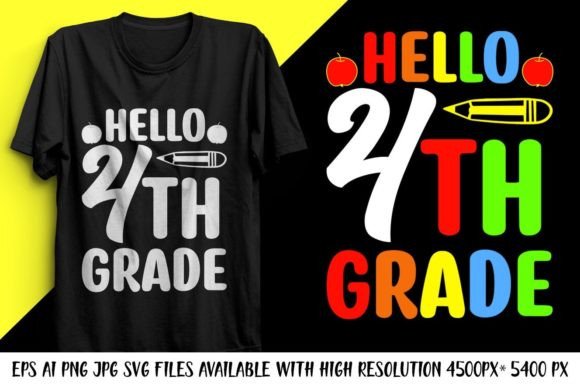 Typography Back to School Graphics & T-Shirt Designs